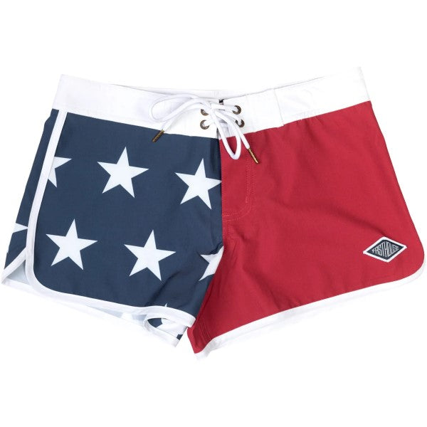 Maillot de bain Liberty Femme Bleu/Blanc/Rouge de face