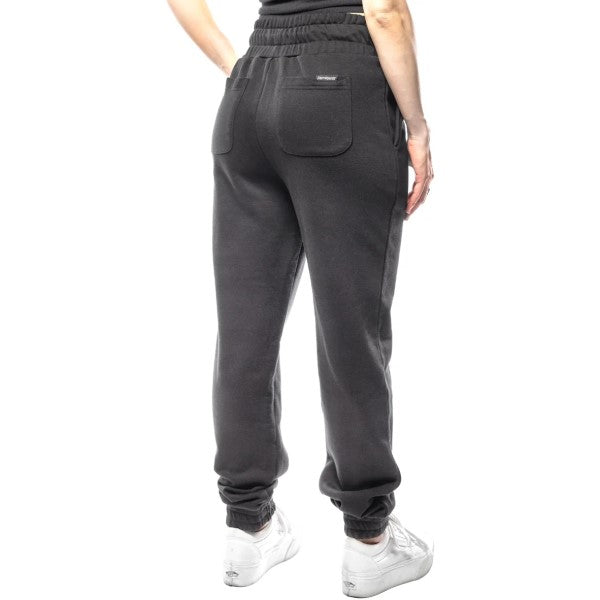 Pantalon de Jogging Renown Femme Noir essayage de dos