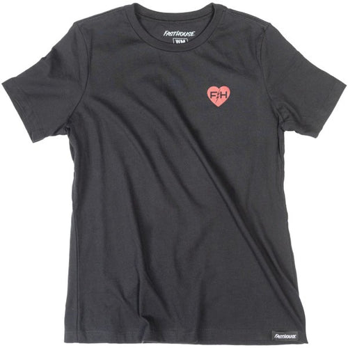 T-Shirt Stardom Femme Noir/Rose de face