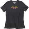 T-Shirt Sun Struck Femme Noir/Multicolore de face
