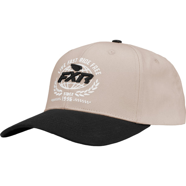 Casquette Worldwide Sable, de face