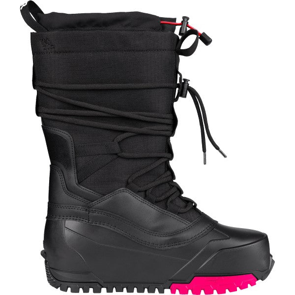 Bottes de Motoneige X-Plore FXR rose et noir de gauche