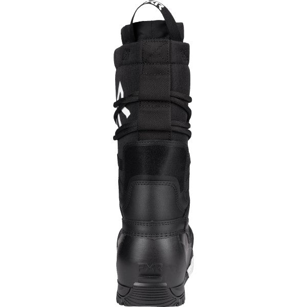 Bottes de Motoneige X-Plore FXR noir et blanc de dos