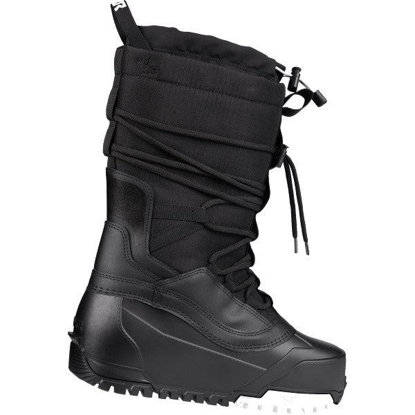 Bottes de Motoneige X-Plore FXR noir et blanc incliné de dos