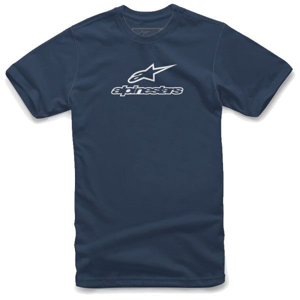 T-Shirt Wordmark Combo Alpinestars bleu