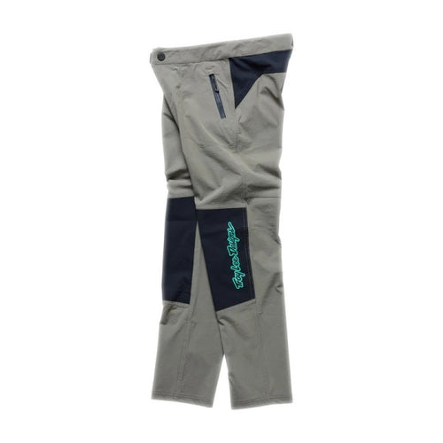 Pantalon de Vélo Skyline Trail Mono Junior/troylee/gris vert de profil