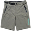 Short de Vélo Skyline Trail Shell Mono Junior Gris/Vert de face