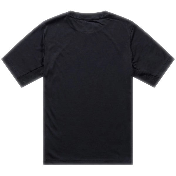 Maillot de Vélo Skyline Ride Signature Manches Courtes Junior Noir/Bleu de dos