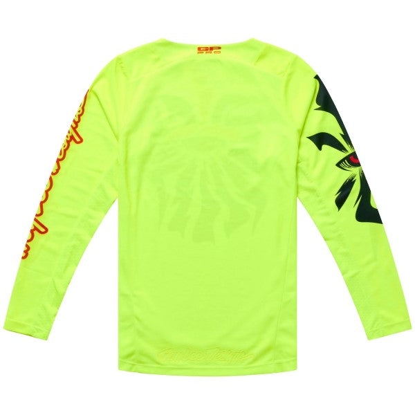 Chandail de Motocross GP Pro LS Cyclops Junior Haute-Visibilité/Noir de dos
