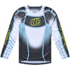 Chandail de Motocross  GP Pro LS Framework Junior Gris/Bleu de face