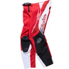Pantalon de Motocross SE Pro Salvo Junior Blanc/Rouge incliné de droite