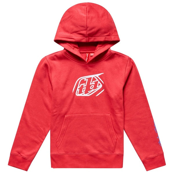 Coton Ouaté Badge Junior Rouge de face