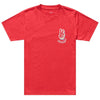 T-Shirt Deuces Junior Rouge de face