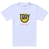 T-Shirt Happy Dayz Junior Blanc de face