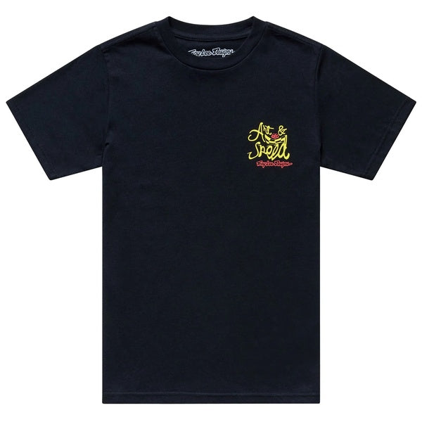 T-Shirt Heritage Junior Noir de face