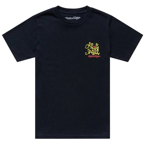 T-Shirt Heritage Junior Noir de face