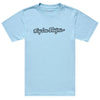 T-Shirt Signature Junior Bleu Clair de face