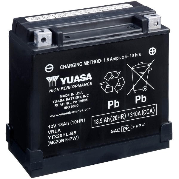 Batterie AGM Haute Performance Yuasa YTX20HL-BS=PW