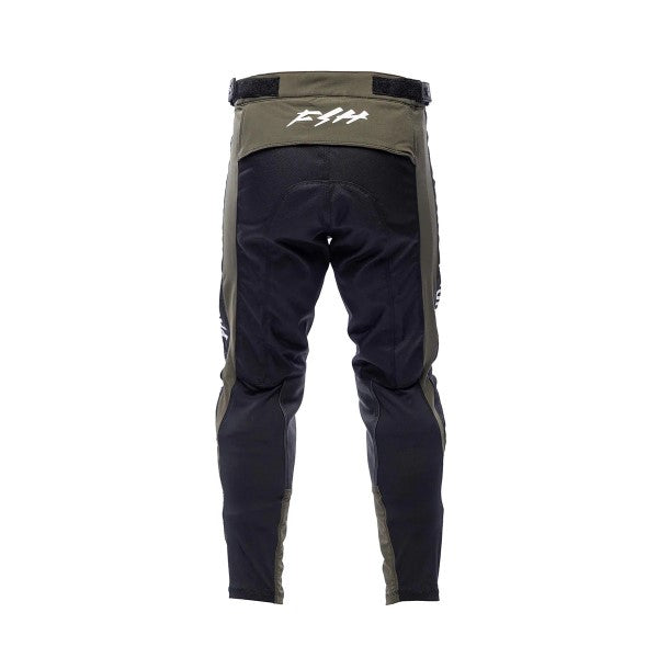 Pantalon de Motocross Grindhouse Hudson Junior Noir/Blanc, Dos