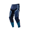 Pantalon de Motocross Grindhouse Hudson Junior Bleu/Rouge, de face