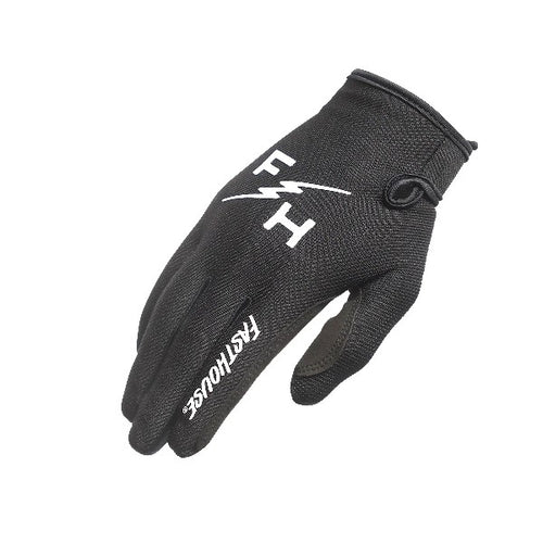 Gants de Motocross Carbon Eternal Junior/Fasthouse/noir /droite
