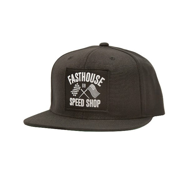 Casquette Fast Flags Junior/Fasthouse / noir de face
