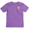 T-Shirt Getaway Junior Mauve/Jaune de face