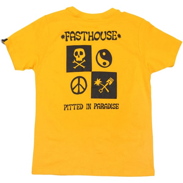 T-Shirt Gold Mine Junior Or de dos