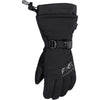 Gants de Motoneige Helix Race Junior Noir/Gris côté jointures