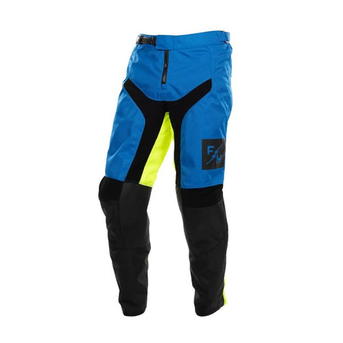Pantalon de Motocross Carbon Echo Junior/Fasthouse, haute visibilité, de face
