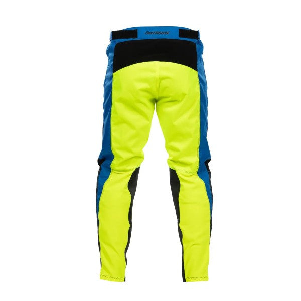 Pantalon de Motocross Carbon Echo Junior/Fasthouse, haute visibilité, de dos