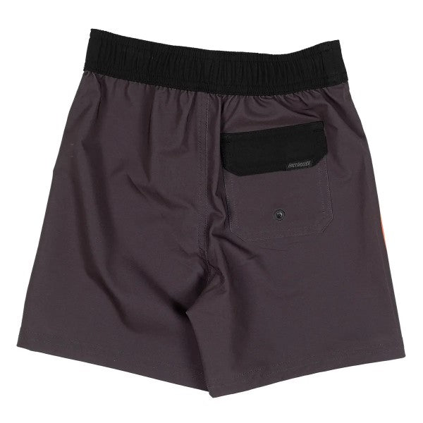 Maillot de Bain Scorched 16 Junior/Fasthouse/Noir, de dos