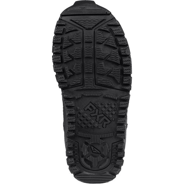 Bottes d'Hiver Boost Junior Noir Ops de dessous