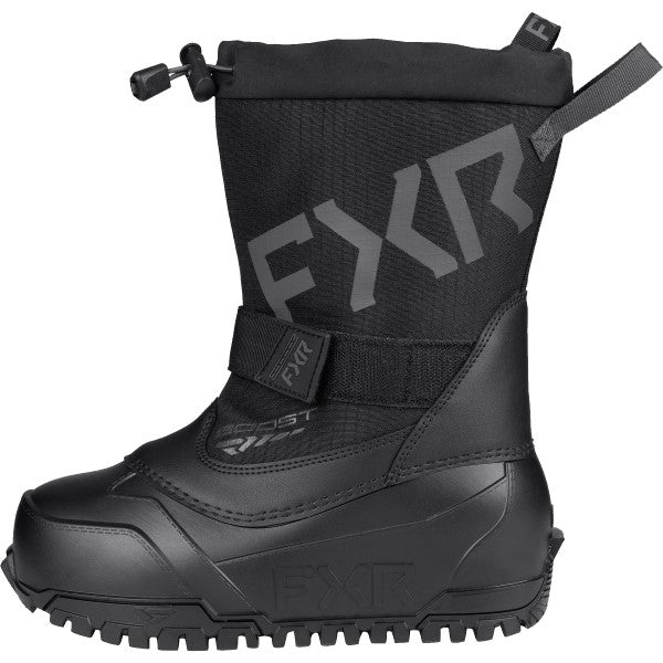 Bottes d'Hiver Boost Junior Noir Ops de droite