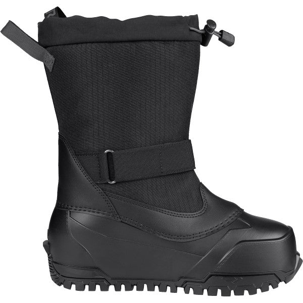Bottes d'Hiver Boost Junior Noir Ops de gauche