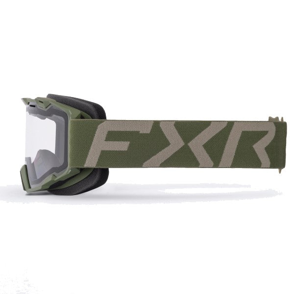 Lunettes de Motoneige Maverick Junior Vert de droite