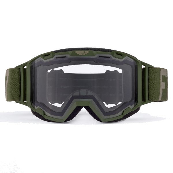 Lunettes de Motoneige Maverick Junior Vert de face