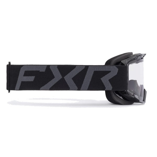 Lunettes de Motoneige Maverick Junior FXR noir ops de gauche