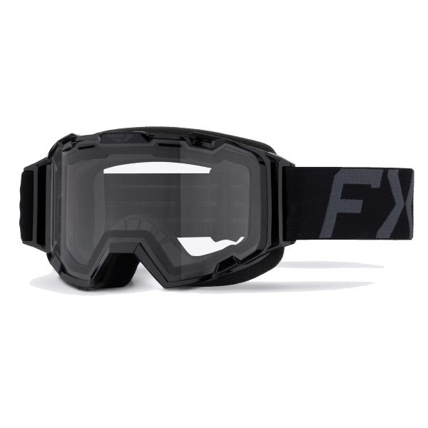 Lunettes de Motoneige Maverick Junior FXR noir ops incliné de face