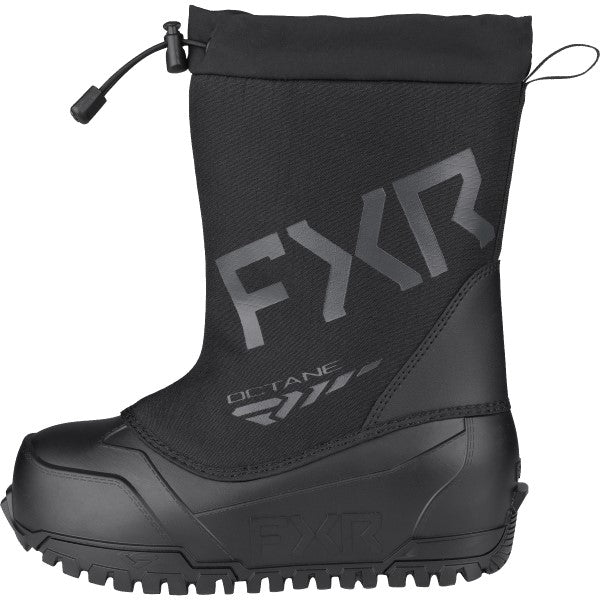 Bottes de Motoneige Octane Junior Noir Ops de droite