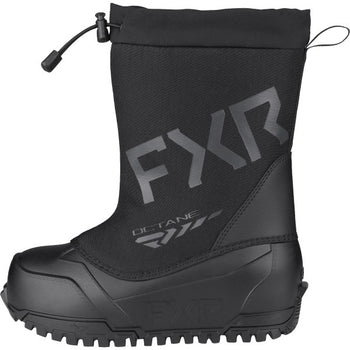 Bottes de Motoneige Octane Junior Noir Ops de droite