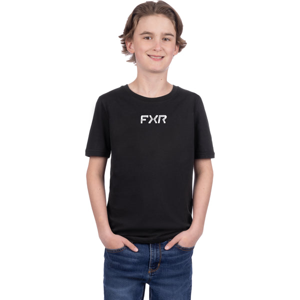 T-Shirt Pedigree Premium Junior Noir, de face