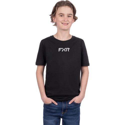 T-Shirt Pedigree Premium Junior Noir, de face