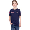 T-Shirt Race Division Premium Junior Bleu, de face