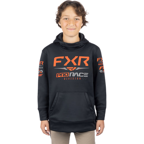Coton Ouaté Race Division Tech Junior Noir, de face