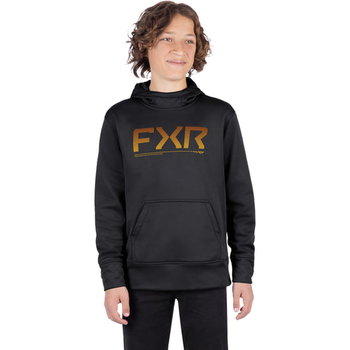 Coton Ouaté Hydrogen Tech Junior Noir, de face