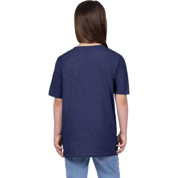 T-Shirt Victory Premium Junior Bleu, de dos