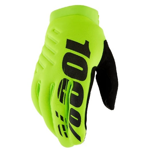 Gants de Motocross Brisker Haute Visibilité