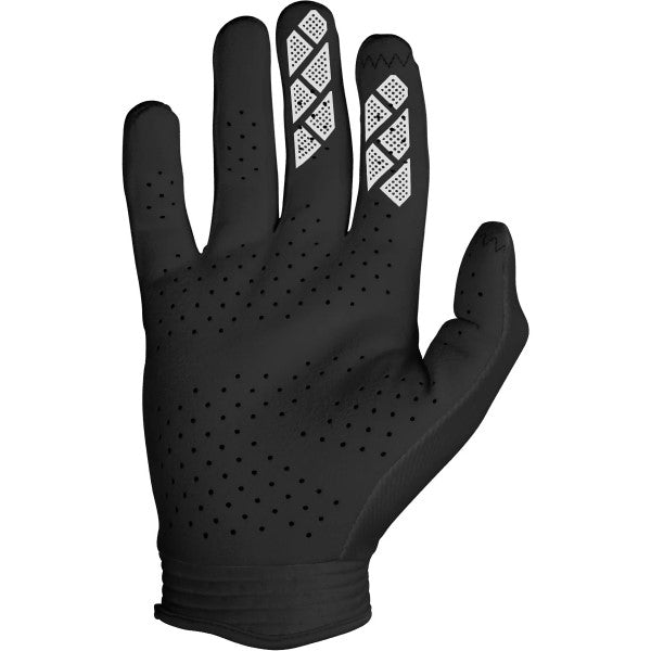 Gants de Motocross Zero Contour Noir intérieur