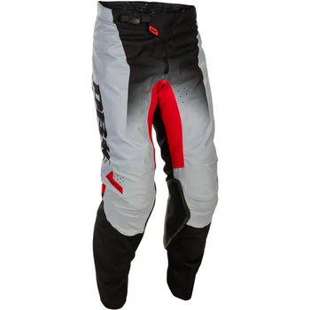 Pantalon de Motocross Kinetic DBK/fly/noir, gris, rouge, de face